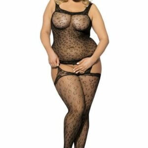 Combinaison motif léopard - Bodystocking