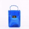 Mini sac pailleté S283 - Bleu - T-shirt