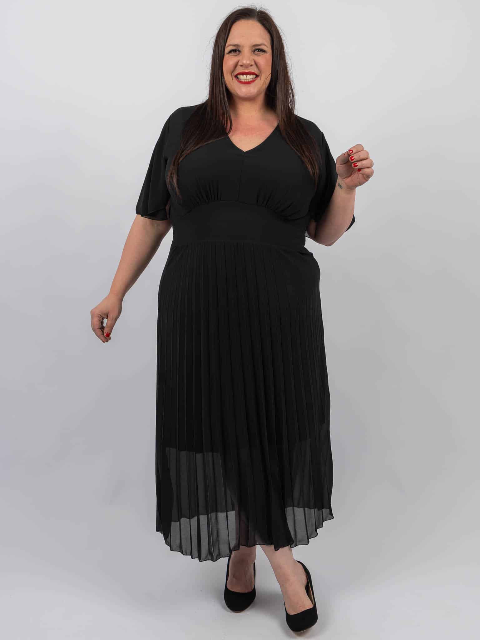 Robe Longue Grossiste Robe Grande Taille Robe Longue Plissée