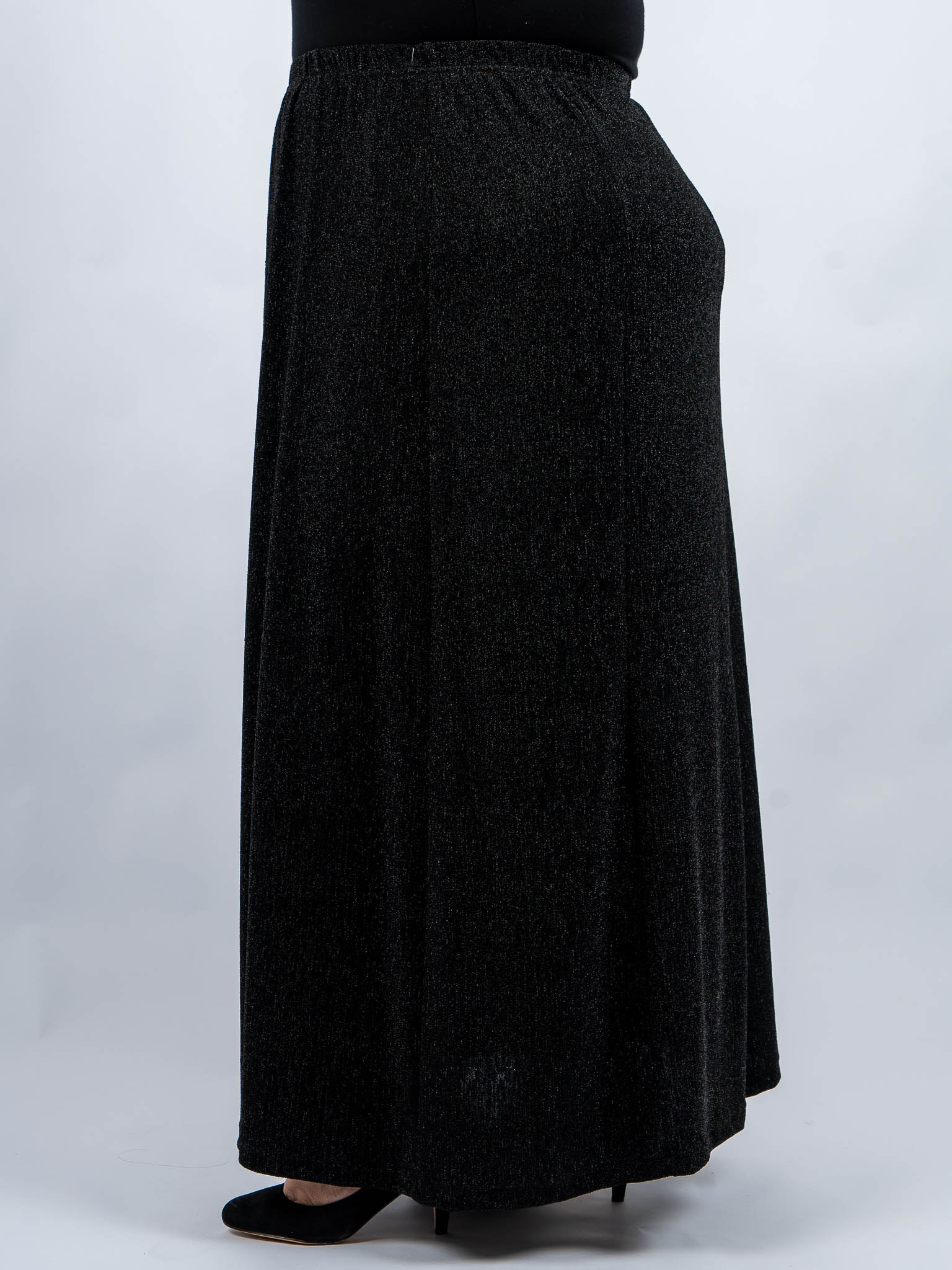 Longue jupe brillante grande taille – Fashion Curvy Shop