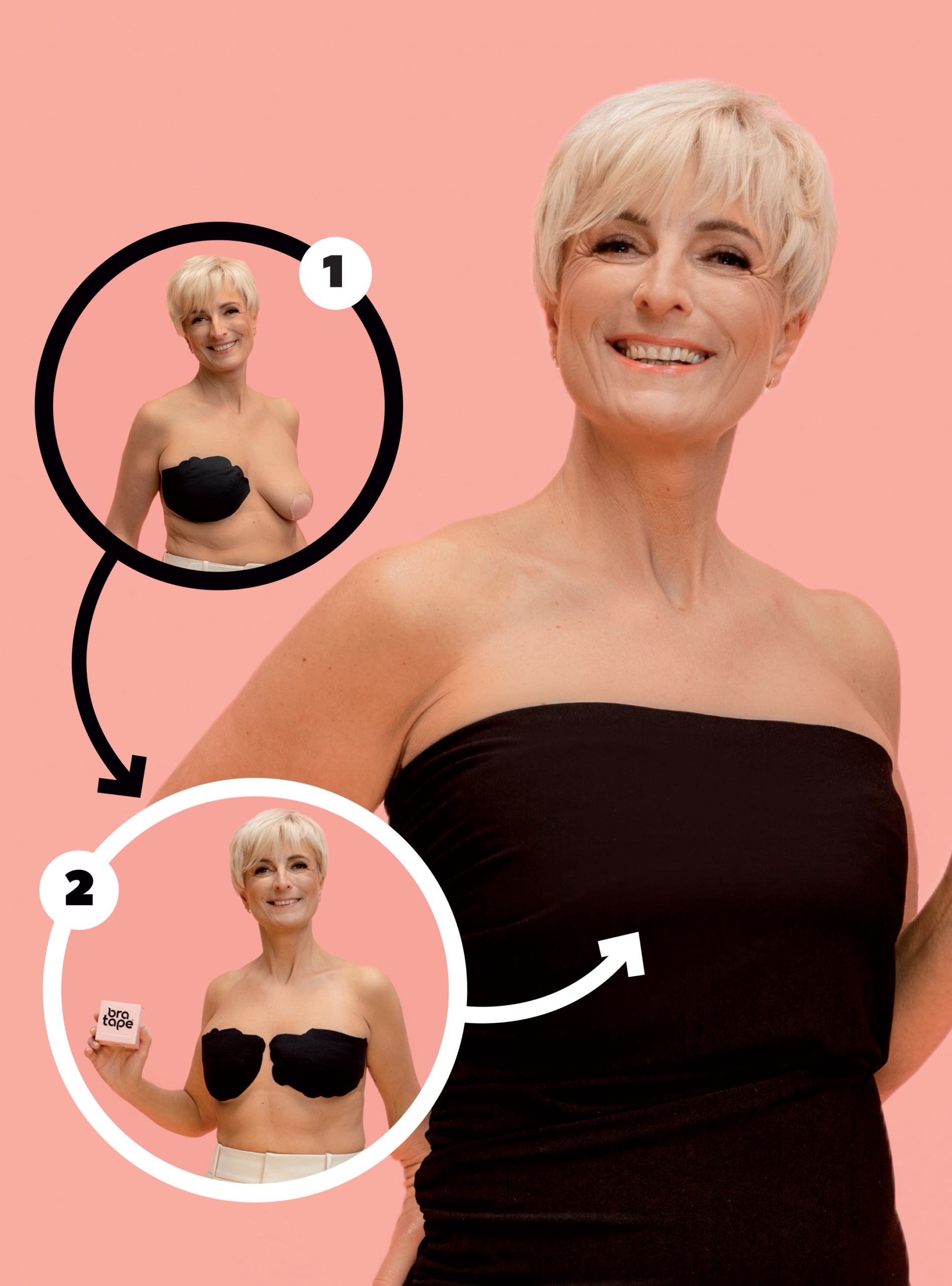 Bande de poitrine 5cm Bra Tape grande taille – Fashion Curvy Shop