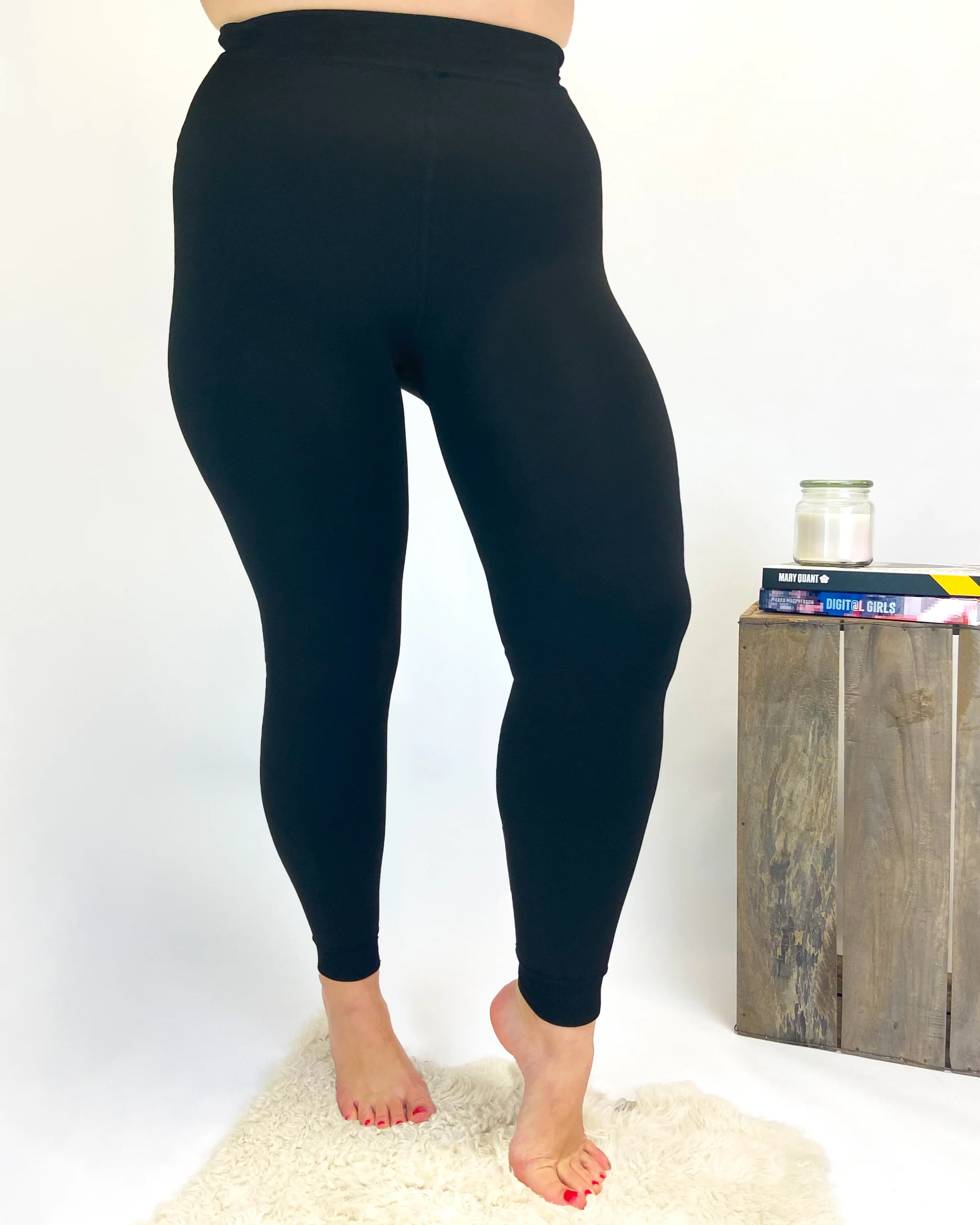 Collants legging fourré grande taille – Fashion Curvy Shop
