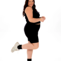 Cycliste côtelé galbant grande taille – Fashion Curvy Shop
