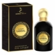 Eau de toilette noire et or Majestic Sandal Flacon et coffret 95ml par Dorall Collection. Mode Grande taille