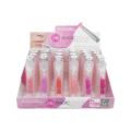 Coffret présentoir de produits pour les lèvres Rouge à lèvres couleur magique dans différentes teintes, labellisé "éclat intensité 24h". Mode Grande taille