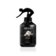 Flacon noir de spray d'intérieur Gardenia avec un embout à gâchette et une image de fleur de gardénia sur l'étiquette. Mode Grande taille