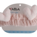 Bonnet Serviette Cheveux ultra-absorbant présenté sur une carte d'emballage KAELA. Mode Grande taille