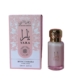 Une boîte rose et un flacon de parfum Musc Tahara Yara, 12ml, par Dubai Flower. Mode Grande taille
