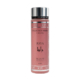 Un flacon rose de Gel Douche RAYA - Collection Privée avec un bouchon argenté et une étiquette bilingue. Mode Grande taille