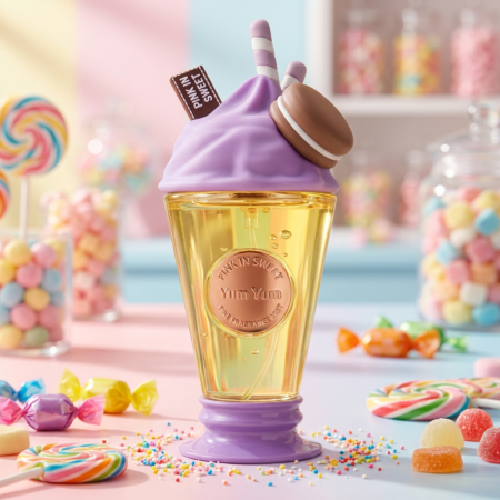 Brume parfumée Yum Yum Pink in Sweet 100 ml flacon milkshake senteur bonbon
