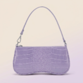 Sac à main JW PEI Eva bandoulière violet lilas effet croco