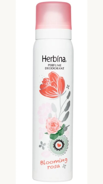 Déodorant Parfumé Blooming Rosa - Herbina — déodorant parfumé rose