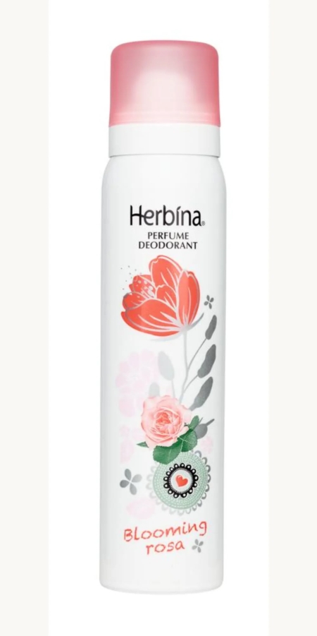 Déodorant Parfumé Blooming Rosa - Herbina — déodorant parfumé rose