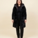 Veste réversible sans manches grande taille, côté doudoune et côté fausse fourrure