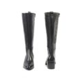 Bottes Houston Gabylou vues de face et de dos, zip intérieur
