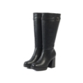 Paire de bottes Nina Gabylou noires lisses